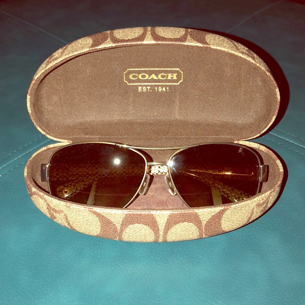 COACH Aviator Sunglasses